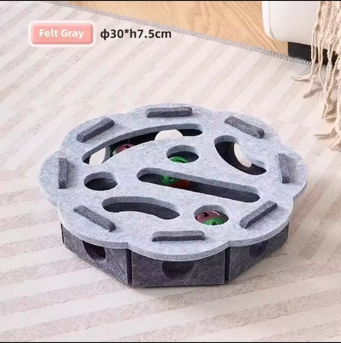 Interactive Cat Puzzle Toy Box