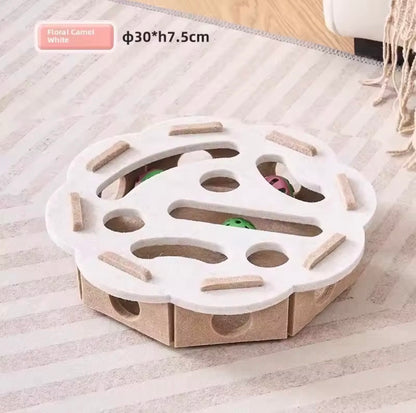 Interactive Cat Puzzle Toy Box