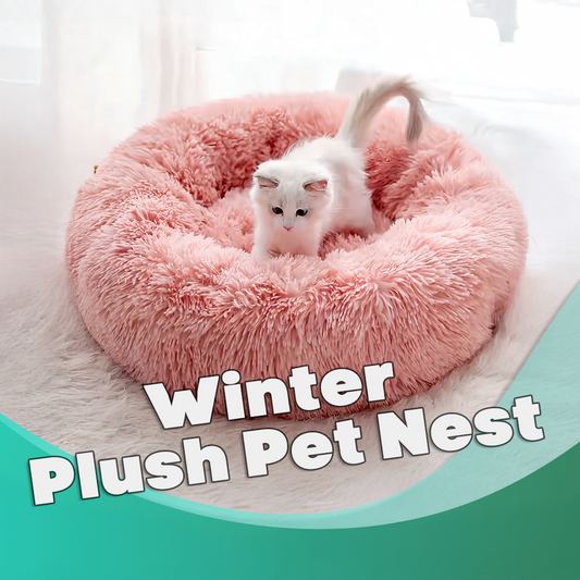 Ultra-Soft Winter Plush Pet Nest