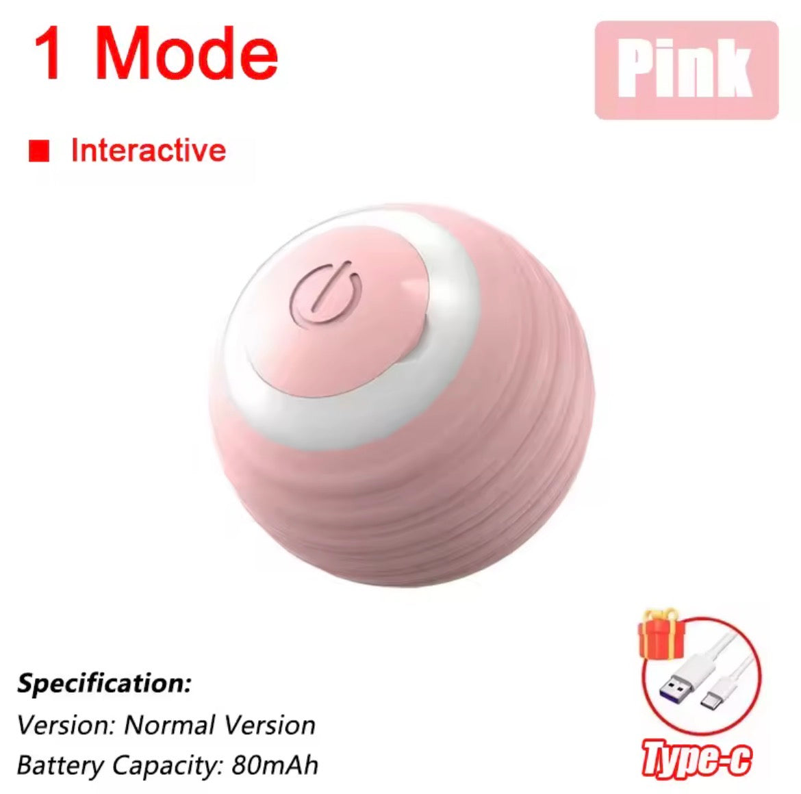 Automatic Rolling Ball with Faux Tail