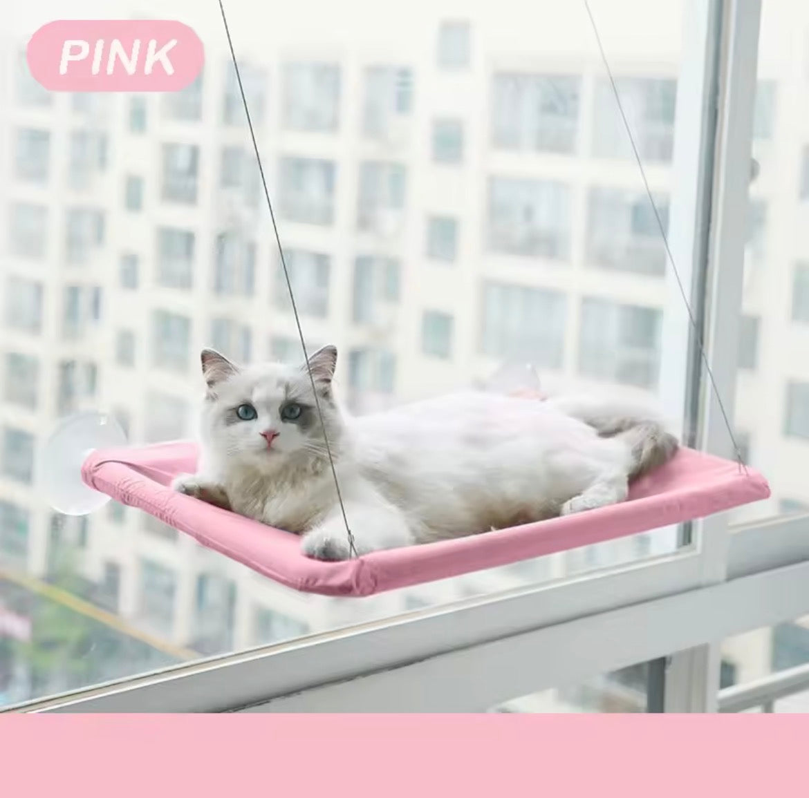 Hanging Cat Hammock Window Bed